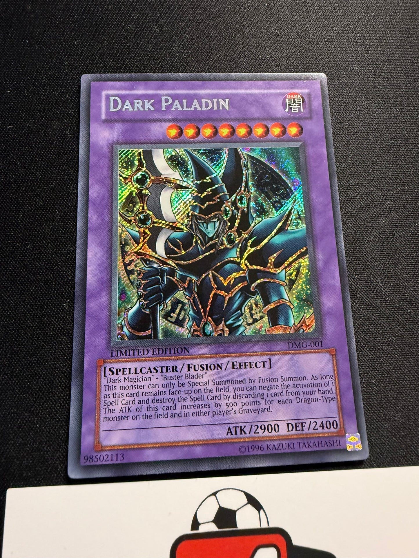 Dark Paladin - Secret Rare Limited Edition DMG-001 - LP - YuGiOh