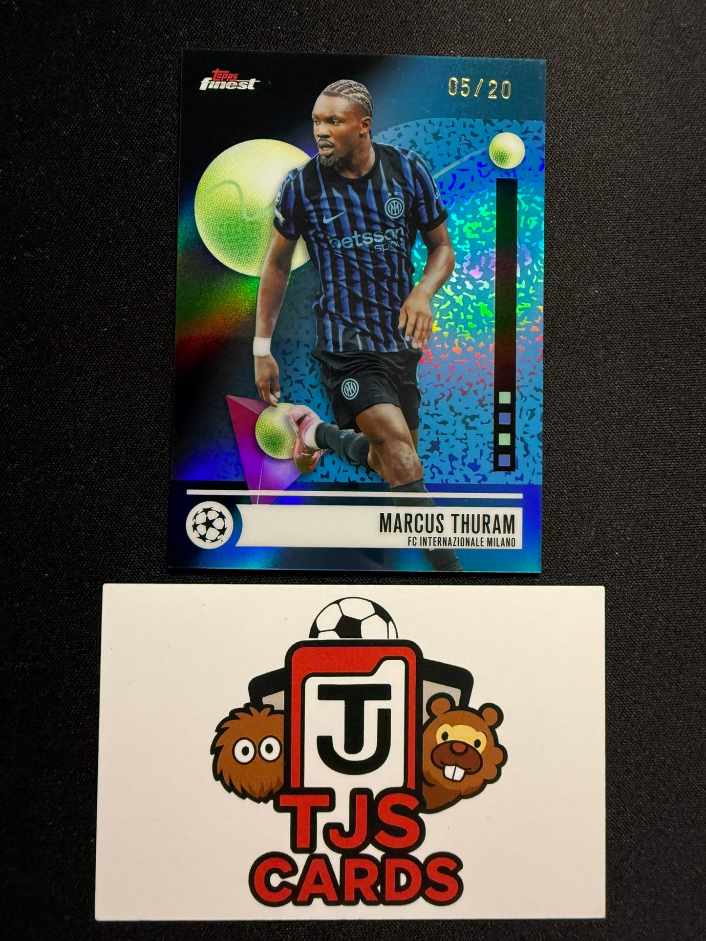 Marcus Thuram - Black /20 - TOPPS Finest UCC 2025/26