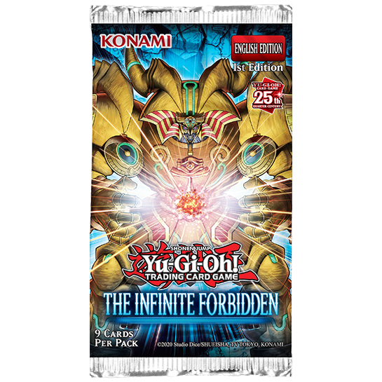 The Infinite Forbidden 1st Edition Booster Pack - INFO