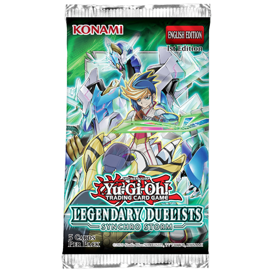 Legendary Duelists: Synchro Storm 1st Edition Booster Pack - LED8