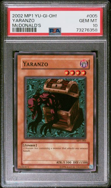 Yaranzo - PSA 10 MP1-005 - McDonalds Promo 2002 - YuGiOh