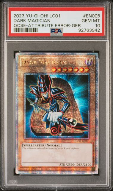 Dark Magician - PSA 10 LC01-EN005 - Quarter Century Secret Rare Limited Edition Legendary Collection - YuGiOh