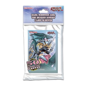 Dark Magician Girl The Dragon Knight Card Sleeves - Pack Of 50 - Official Konami YuGiOh